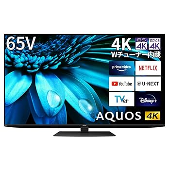 Amazon.co.jp: シャープ 65V型 4K 液晶 テレビ AQUOS 4T-C65EL1